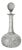 Antique Hand-Cut Crystal Whiskey Decanter with Faceted Stopper, 1900 For Sale