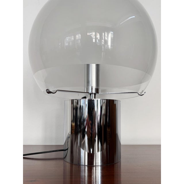 Vintage Italian Porcino Table Lamps by Luigi Caccia Dominioni for Azucena, Italy, 1960s, Set of 2 For Sale - Image 10 of 17