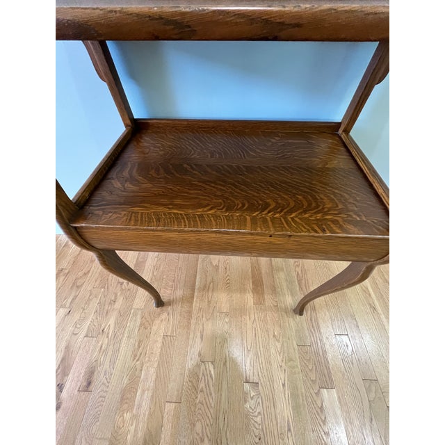 Traditional Antique Oak Server For Sale - Image 3 of 10