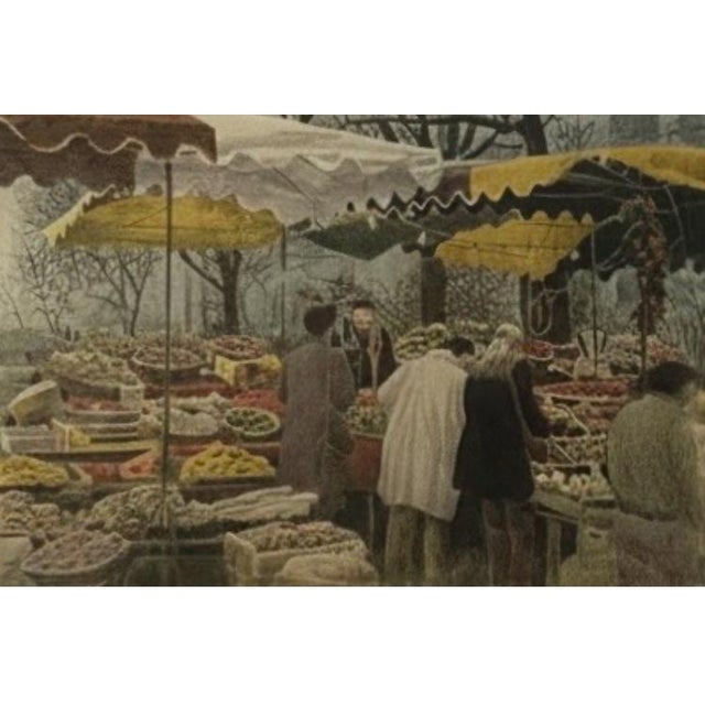 1984 Harold Altman Framed Lithograph "Rue Mouffetard 2” Pencil Signed a.p. For Sale In Seattle - Image 6 of 7