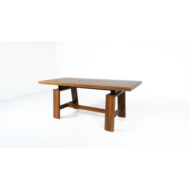 1960s Mid-Century Modern Model 611 Dining Table attributed to Silvio Coppola for Bernini, 1966 For Sale - Image 5 of 16