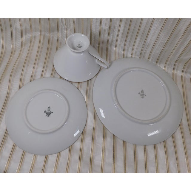 Ceramic 1940s Winterling Three Piece Luncheon Set - Set of 3 For Sale - Image 7 of 8
