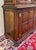 Antique English Large Bookcase Bookshelf Cabinet Double Door Glass Oak C. 1910s For Sale - Image 17 of 18