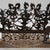 1900s Asian Wrought Iron Coffee Table With Figural Elements For Sale - Image 12 of 18