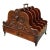 Traditional Canterbury Mahogany Magazine Rack, 19th Century For Sale - Image 3 of 12