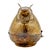 Mid-Century Modern Mid 20th Century Brass Figural Hippopotamus Box by Woco For Sale - Image 3 of 12
