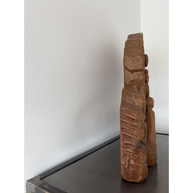 Flavio Pancheri, Italian Nativity Relief, 1970s, Chestnut For Sale - Image 14 of 18