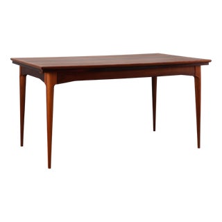 Mid-Century Teak Extendable Dining Table, Belgium, 1960s For Sale