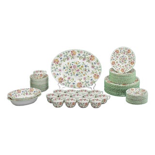 Minton "Haddon Hall" China Dinner Service for 14 For Sale