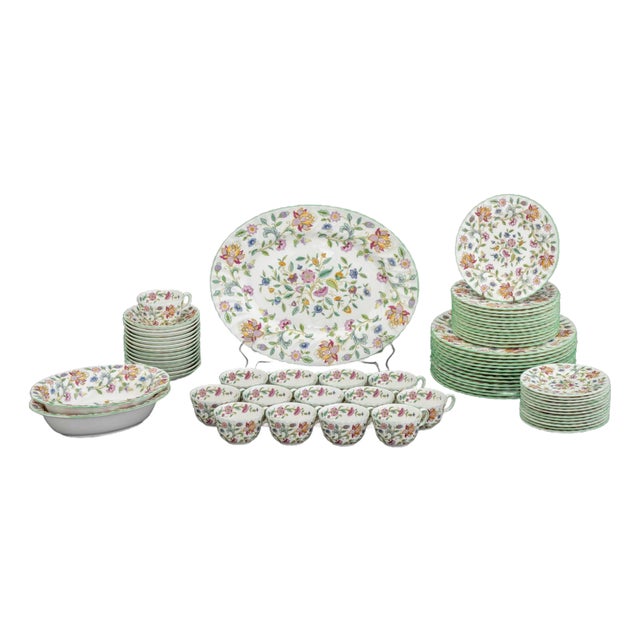 Minton "Haddon Hall" China Dinner Service for 14 For Sale