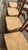 Set of 6 Vintage Ladder Back Dining Chairs With Rush Seats, French Country Cottage Style For Sale - Image 9 of 18