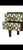 Italian Brass and Murano Glass Bedside Tables from Justfurnituress SRL, Set of 2 For Sale - Image 9 of 11