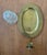 Traditional Mid Century Brass Candle Sconce With Glass Votive Holder For Sale - Image 3 of 3