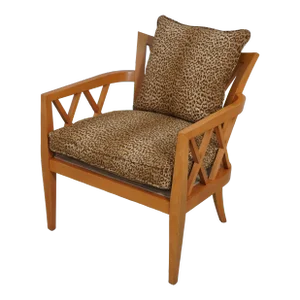 Baker Modern Design Newly Upholstered Armchair