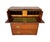 Wood English Mahogany Campaign Chest With Secretaire Desk For Sale - Image 7 of 11