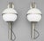 Artemide Vintage Pusicona Wall Lamp Light by Franco Micolitti for Artemide, 1960s, Set of 2 For Sale - Image 4 of 4