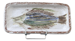Vintage French Ceramic Tray by Albert Thiry, 1970s