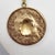 Vintage 1960s Signed Napier Baroque Style Goldtone Round Pendant Necklace For Sale - Image 9 of 9