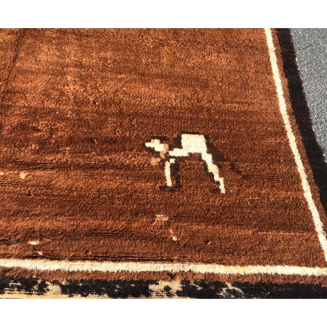 Late 19th Century Magnolia Rug-6′11″ × 8′9″ For Sale In Los Angeles - Image 6 of 13