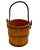 Wood 19th Century French Wood and Iron Pail For Sale - Image 7 of 7