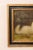 Art Deco Framed Oil Painting of White Cat For Sale - Image 3 of 9