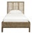 Matthew Izzo Home - Karina Twin Bed Frame - Seagrass Winged Headboard and Footboard With Rails For Sale
