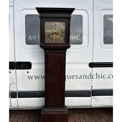 Brown Eight-Day Longcase Clock from Stevenson of Stafford For Sale - Image 8 of 15
