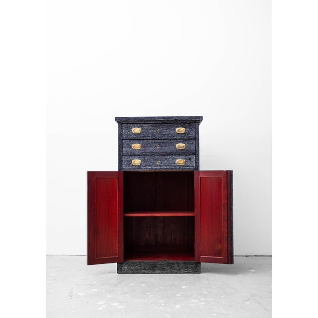 Art Nouveau Chest of Drawers by Unknown Viennese Cabinetmaker, 1903 For Sale - Image 4 of 18