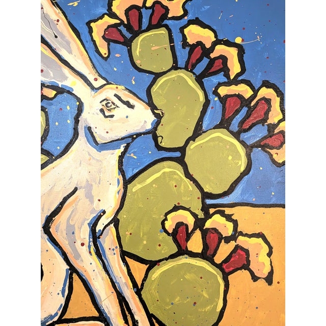 "Prickly Pear" is original artwork from Mikel Davison. It is new. Mikel Davison specializes in whimsical, modern American...