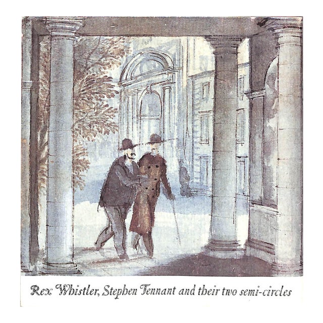 Rex Whistler, Stephen Tennant and Their Two Semi-Circles Catalogue For Sale