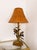 Midcentury Modern Italian Faux Bamboo Table Lamp, 1950s, in Flawless conditions. Designed 1950 to 1959 European Plug (up...