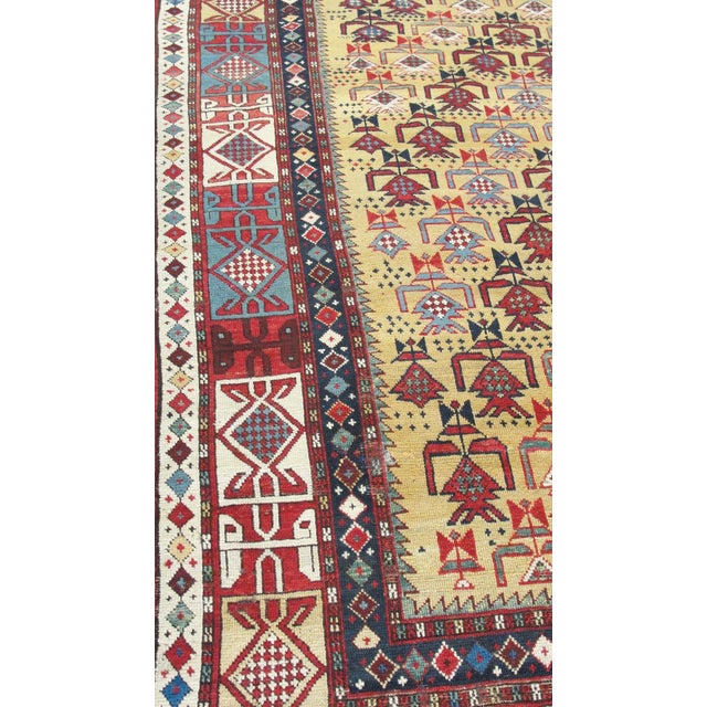 Antique Caucasian Shirvan Rug (Marasali-Type) For Sale - Image 4 of 7