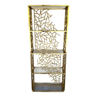 Baker Luxe Collection Infinite Etagere For Sale