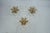 Gold Brass and Crystal Ceiling Lamps, Italy, 1970s, Set of 3 For Sale - Image 8 of 18