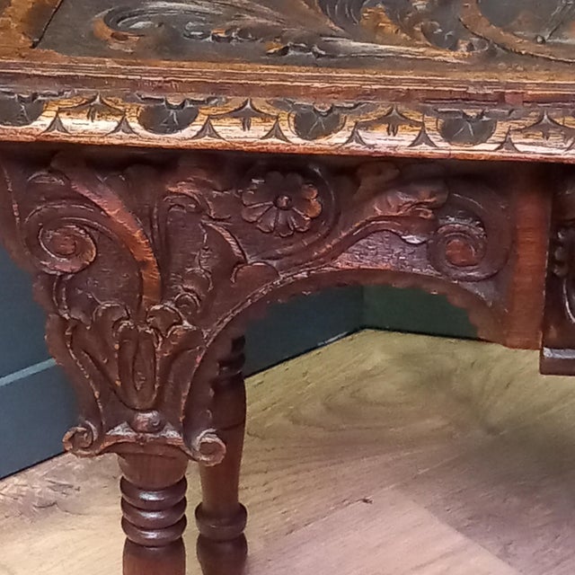 19th-Century Bedstead Bed Table For Sale - Image 3 of 16