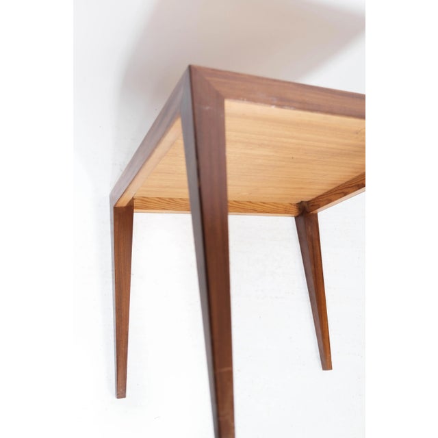 Danish Teak Side Table from Haslev Furniture, 1960s For Sale - Image 11 of 12