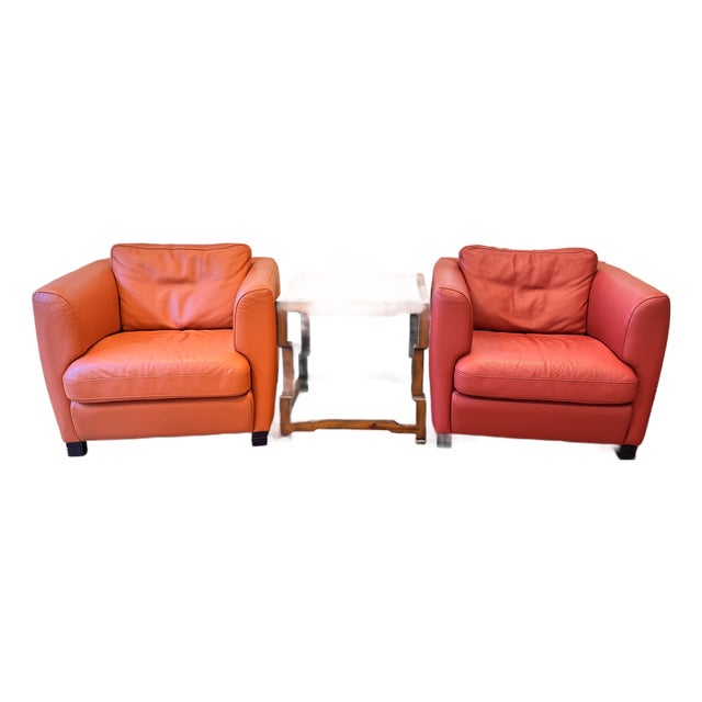 Contemporary Roche Bobois Leather armchairs For Sale