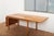 Oak Table with Two Drop-Leaf Extension Leaves For Sale - Image 13 of 15