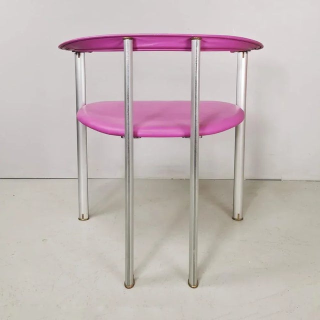 Antonio Citterio Leather IALEA Armchair by Antonio Citterio for B&B Italia, 1980s For Sale - Image 4 of 9