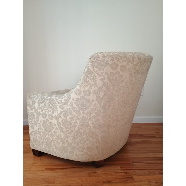 Baker Furniture Company Baker Furniture Company Sloping Arm Club Chair #1 For Sale - Image 4 of 12