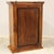 Antique Walnut Wall Display Cabinet For Sale - Image 3 of 8