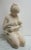 1980s Large Vintage Art Ceramic Sculpture of Woman Feeding Baby, 1980s For Sale - Image 5 of 16