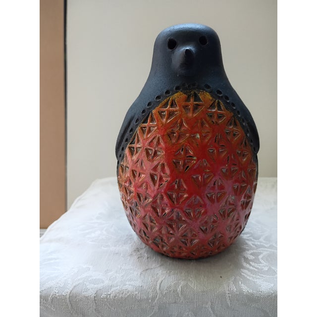 1960s 1960s West German Carstens Tönnieshof Ceramic Penguin Lantern For Sale - Image 5 of 10