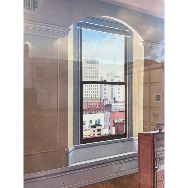 1980's John Moore "Thursday" Metropolitan Museum of Art Exhibition Framed Poster. For Sale In Miami - Image 6 of 16