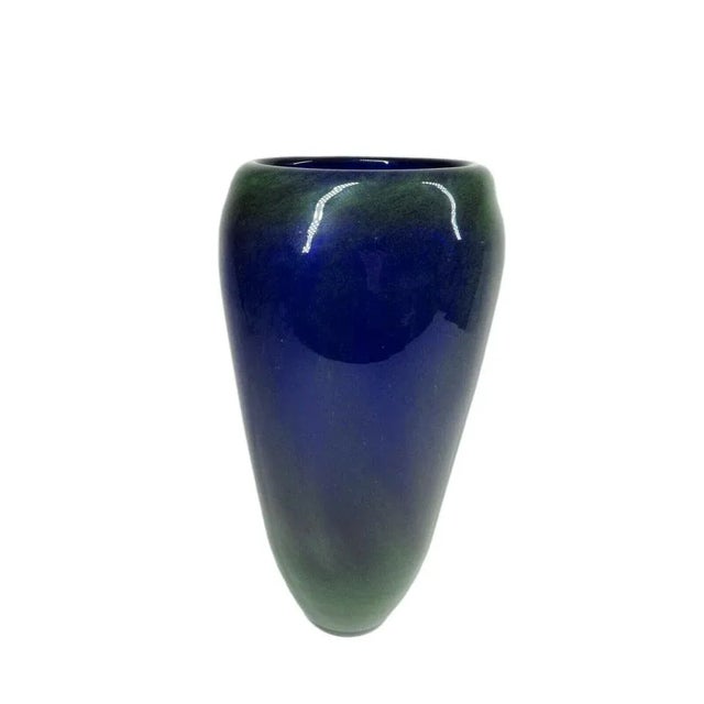 1960s Large Murano Vase with Color Gradient, 1960s For Sale - Image 5 of 9