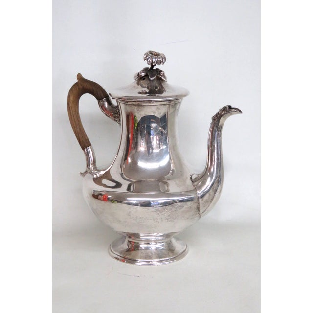 This gorgeous Lidded Tea / Coffee Pot is silver plated. The bottom of this beautiful pot is stamped with a diamond shaped...