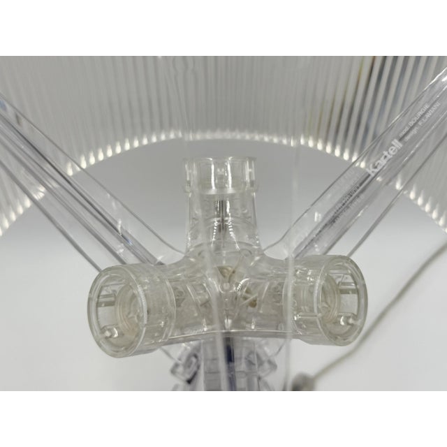 1980s Ferruccio Laviani "Bourgie" Crystal Table Lamp for Kartell, Italy For Sale In Los Angeles - Image 6 of 18