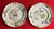Ceramic Antique 19th Century Italian Cantagalli Faience Dinner Plates From Florence - A Pair For Sale - Image 7 of 10