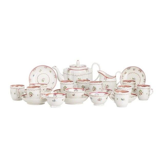 Porcelain Samson Tea Service, Set of 21 For Sale - Image 6 of 6