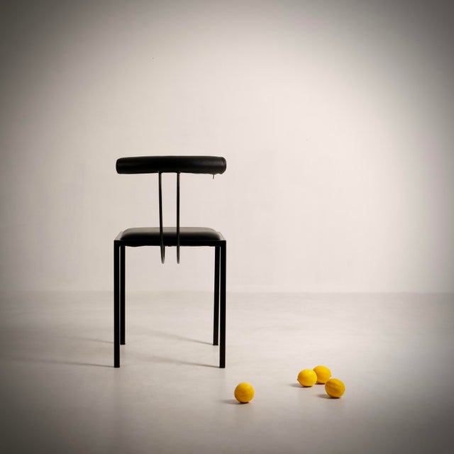 Chairs by Annick and Samuel Coriat for Artelano, France, 1987, Set of 8 For Sale - Image 5 of 11